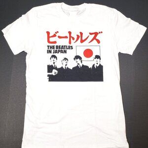 The Beatles In Japan Graphic Band T-Shirt Vintage Retro Rock Tee 84